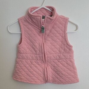 Carter's Soft Pink Quilted Vest